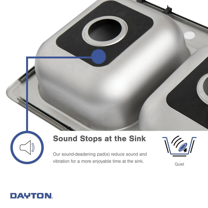 Dayton Stainless Steel Kitchen Sink 2