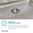 Lustertone Classic  Stainless Steel Kitchen Sink 5