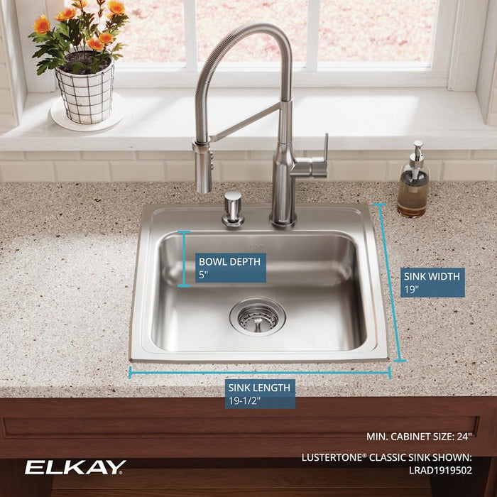 Lustertone Classic Stainless Steel Kitchen Sink 10