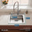 Lustertone Classic Stainless Steel Kitchen Sink 10