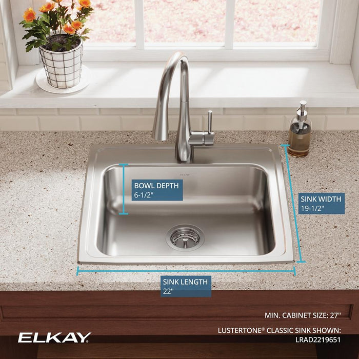 Lustertone Classic Stainless Steel Kitchen Sink 5