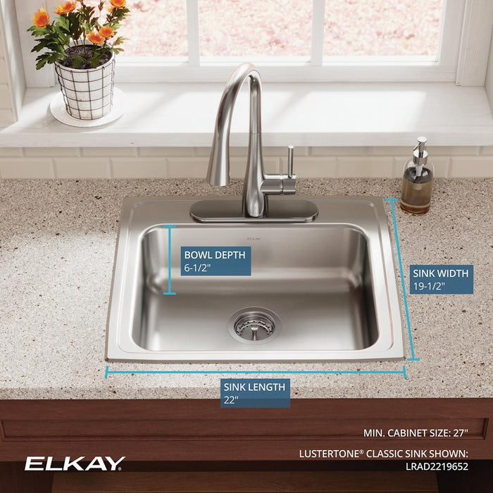 Lustertone Classic Stainless Steel Kitchen Sink 9