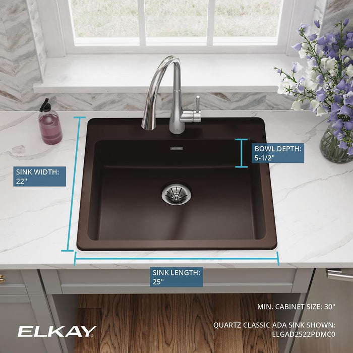 Quartz Classic Quartz Kitchen Sink White 12