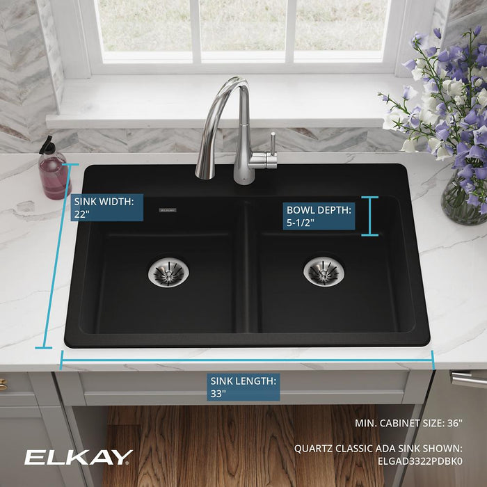 Quartz Classic Quartz Kitchen Sink White 11