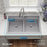 Quartz Classic Quartz Kitchen Sink White 11