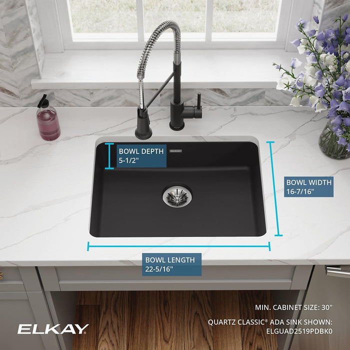 Quartz Classic Quartz Kitchen Sink White 8