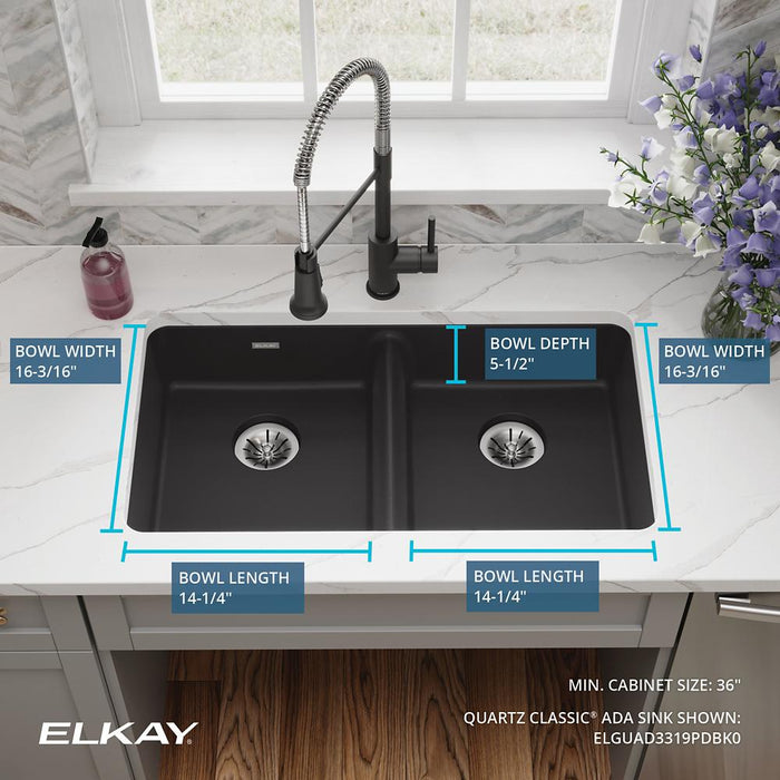 Quartz Classic Quartz Kitchen Sink White 8