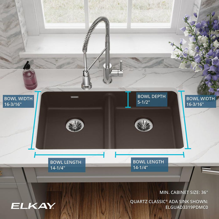 Quartz Classic Quartz Kitchen Sink White 13