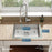 Crosstown Stainless Steel Kitchen Sink 12