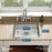Crosstown Stainless Steel Kitchen Sink 15