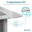 Crosstown Stainless Steel Kitchen Sink 9