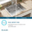 Crosstown Stainless Steel Kitchen Sink 18