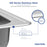 Dayton Stainless Steel Kitchen Sink 7