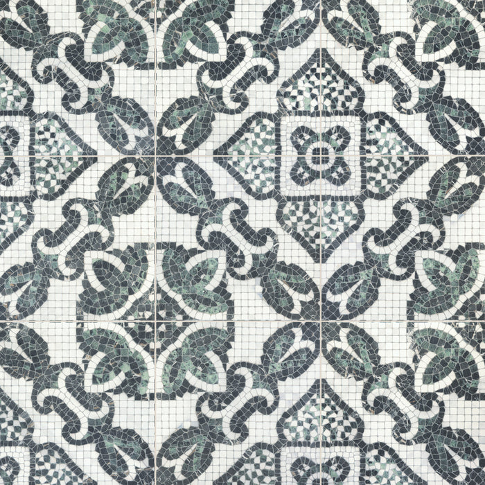 Versailles Porcelain Mosaico Chateau Mosaic Satin 1