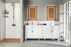 Fawna Wood White Bathroom Vanity White 2