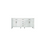 Fawna Wood White Bathroom Vanity White 1