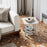 Laverton Porcelain Octagon Natural with Taco Nieve Tile Matte 6