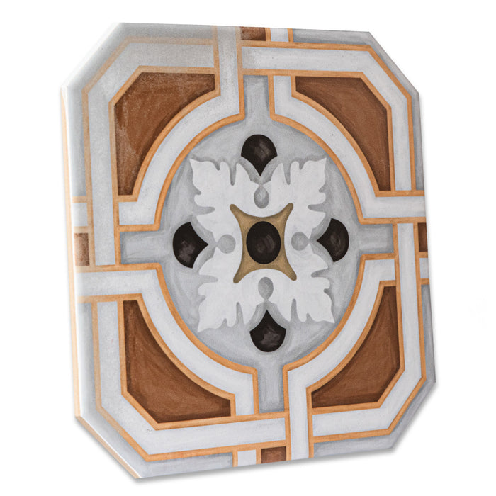 Vaudeville Porcelain Octagon Deco Zimer Tile Matte 9