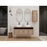 Plywood Imitative Oak Bathroom Vanity Imitative Oak 2