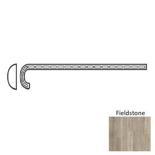 Bristol Point Vinyl Fieldstone Bfiel Stair Tread  Urethane 1