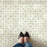Harmonia Ceramic Kings Star White Tile Matte 8