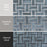 Cassis Porcelain Dog Bone Mosaic Matte 4