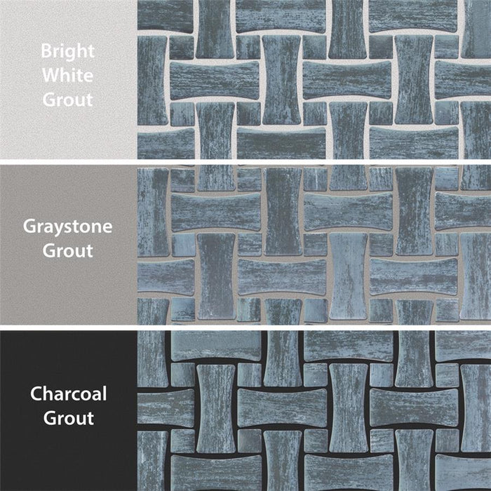 Cassis Porcelain Dog Bone Mosaic Matte 4