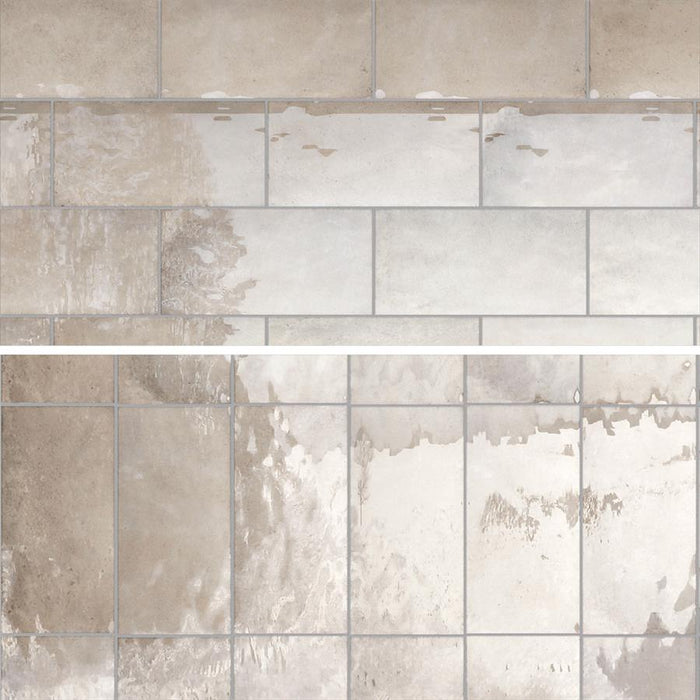 Camden Ceramic Bone Tile Glossy 8