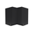 Single Shaker Wood Espresso Corner Lazy Susan Base Cabinet Matte 1
