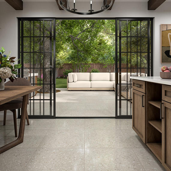 Echo Porcelain Grande OU54 Tile Satin Polished 2