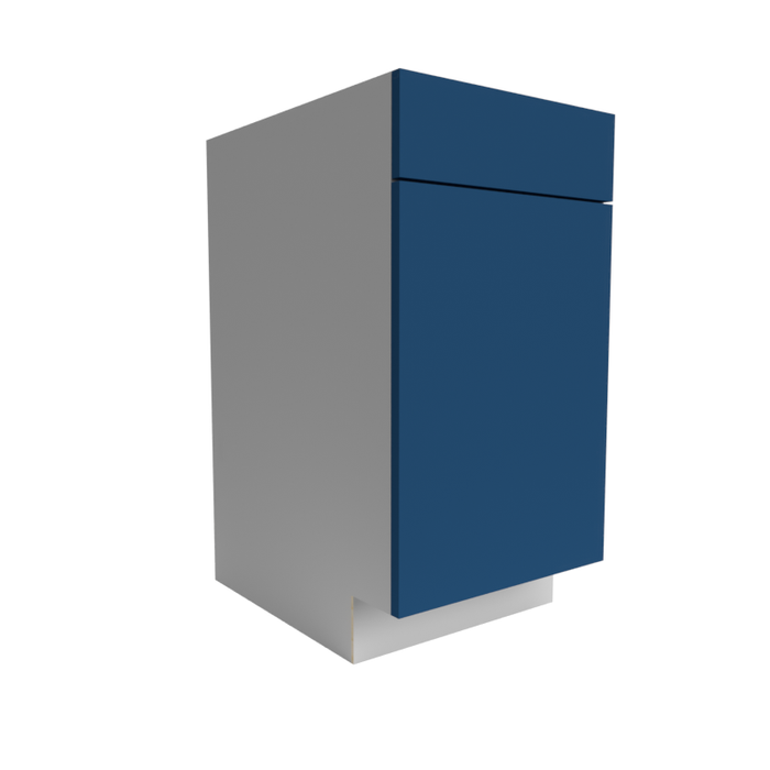 Manhattan Wood Cobalt Blue Base Cabinet Matte 1