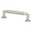 Cannelee Zinc Brushed Nickel Cabinet Pull Brushed Nickel 1