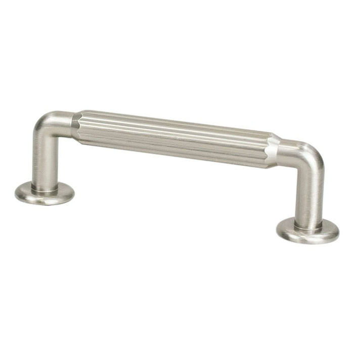 Cannelee Zinc Brushed Nickel Cabinet Pull Brushed Nickel 1