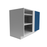 Manhattan Wood Cobalt Blue Corner Blind Base Cabinet Matte 1