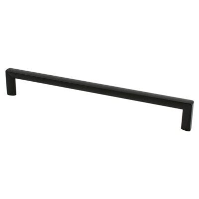 Metro Zinc Matte Black Cabinet Pull Matte Black 1