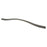 Fluid Zinc Charcoal Gray Cabinet Pull Charcoal Gray 1