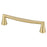 Domestic Bliss Zinc Modern Brushed Gold Cabinet Pull Modern Brushed Gold 1