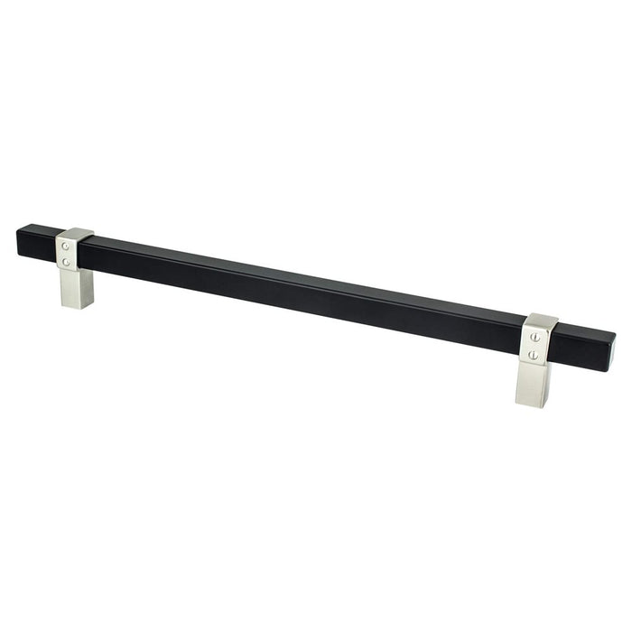 Rivet Rebel Aluminum Matte Black and Brushed Nickel Cabinet Pull Matte Black / Brushed Nickel 4