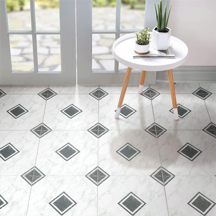 Meraye Ceramic White Tile Glossy 7