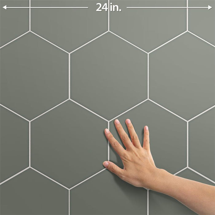 Textile Porcelain Green Mosaic Satin 6