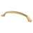 Epoch Edge Zinc Modern Brushed Gold Cabinet Pull Modern Brushed Gold 2