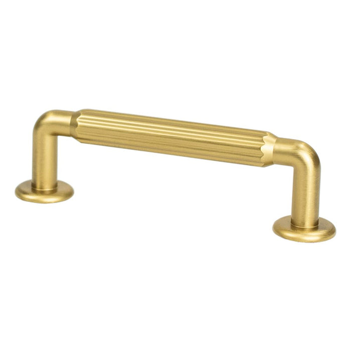 Cannelee Zinc Modern Brushed Gold Cabinet Pull Modern Brushed Gold 2