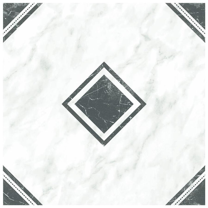Meraye Ceramic White Tile Glossy 3