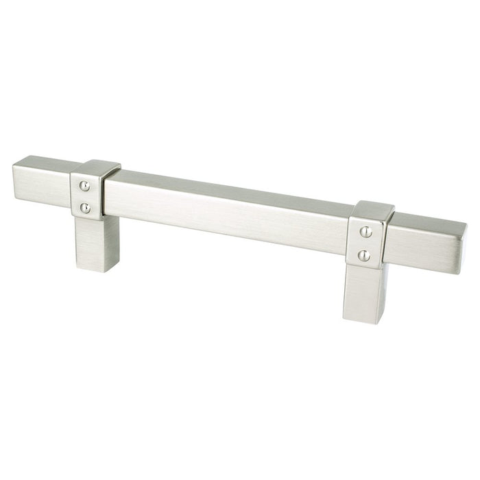 Rivet Rebel Aluminum Brushed Nickel Cabinet Pull Brushed Nickel 1