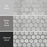 Cassis Porcelain White Mosaic Satin 4