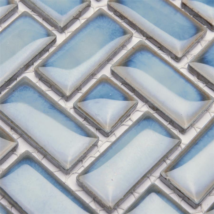 Hudson Porcelain Marine Mosaic Glossy 8