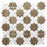 Llama Porcelain Star Noce with Calacatta Mosaic Matte 6