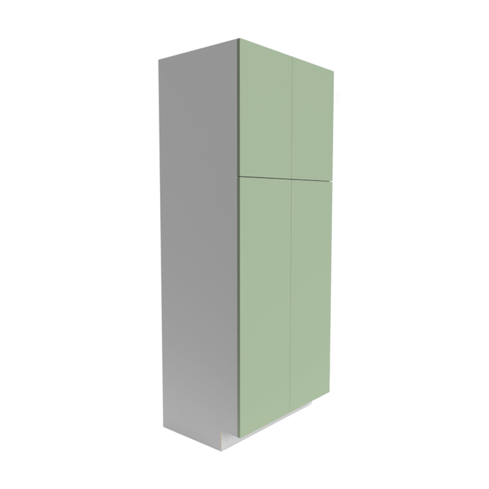 Manhattan Wood Sage Green Pantry Cabinet Matte 1