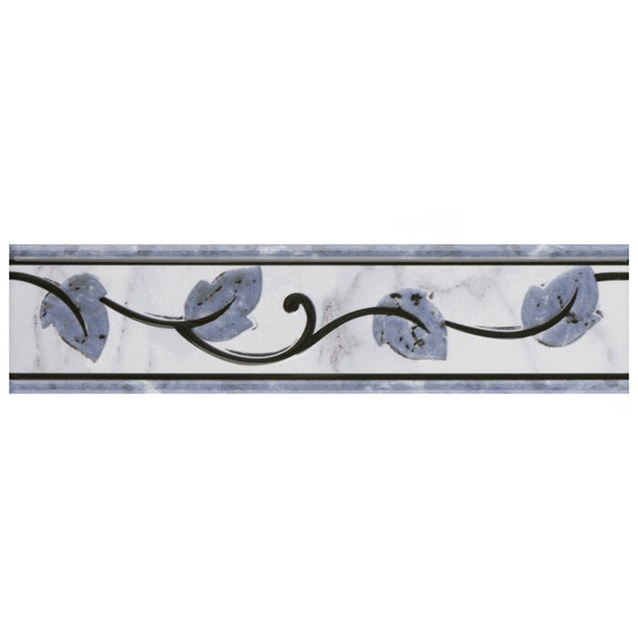 Aroas Ceramic Listello Gris Tile Glossy 1