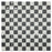 Gotham Porcelain Black and White Checker Mosaic Matte 7
